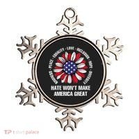 Women Hate Wont Make America Great Gift Ornament thumb 0