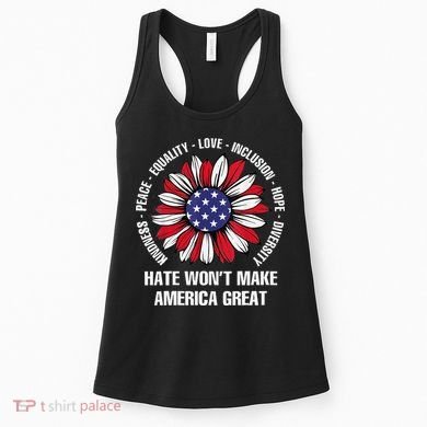 Women Hate Wont Make America Great Gift Women's Tank Top