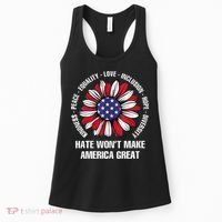 Women Hate Wont Make America Great Gift Women's Tank Top thumb 0