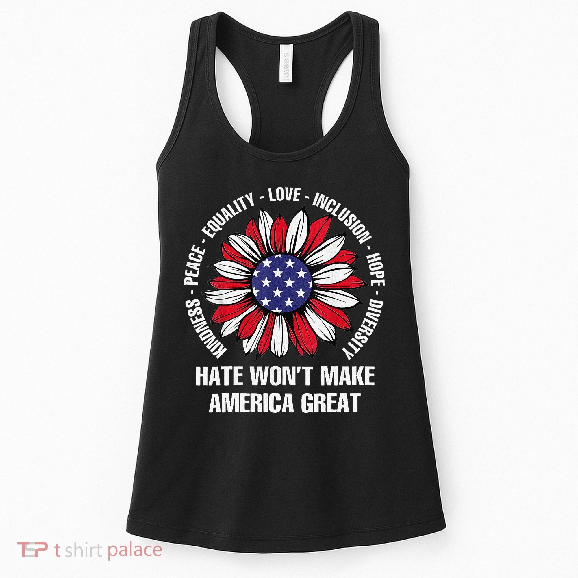 Women Hate Wont Make America Great Gift Women's Tank Top