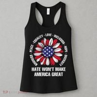 Women Hate Wont Make America Great Gift Women's Tank Top thumb 3