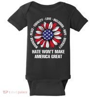 Women Hate Wont Make America Great Gift Baby Bodysuit thumb 0