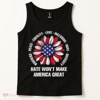 Women Hate Wont Make America Great Gift Tank Top thumb 2