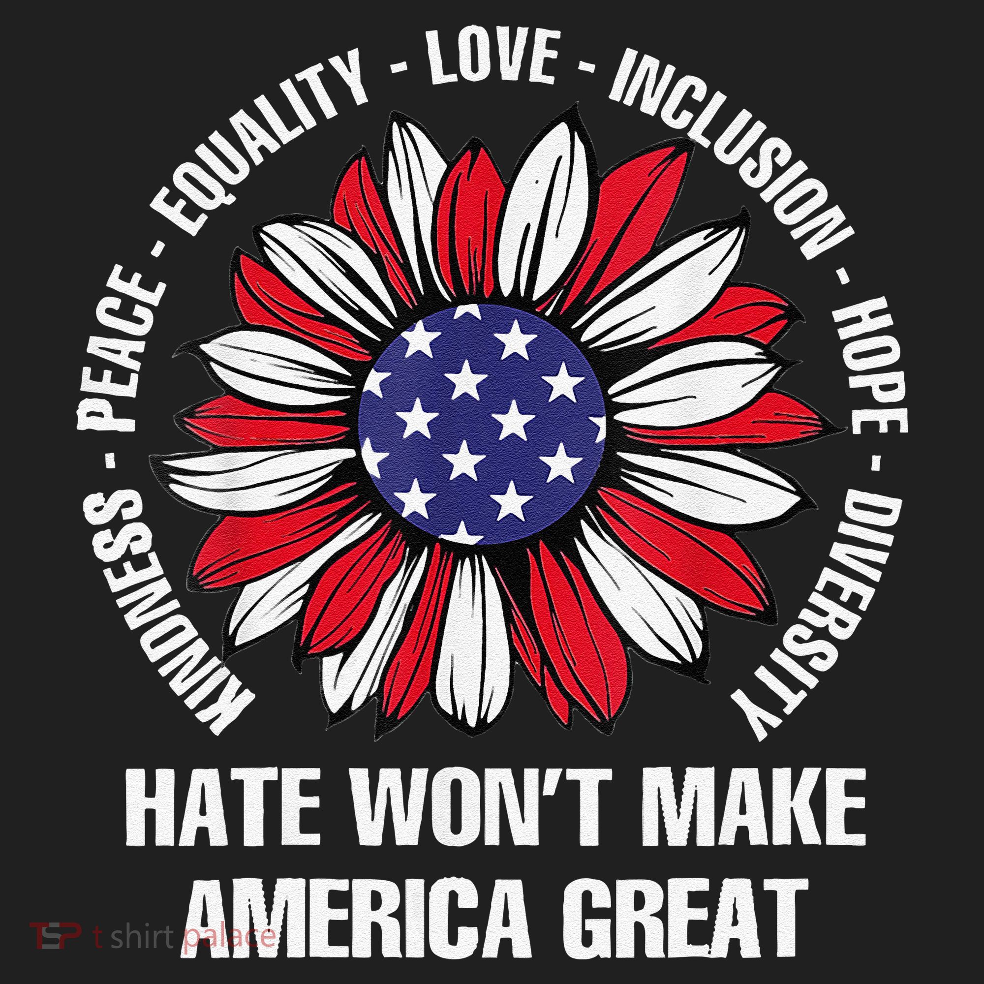 Women Hate Wont Make America Great Gift Golf Towel
