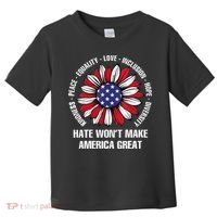 Women Hate Wont Make America Great Gift Toddler T-Shirt thumb 0