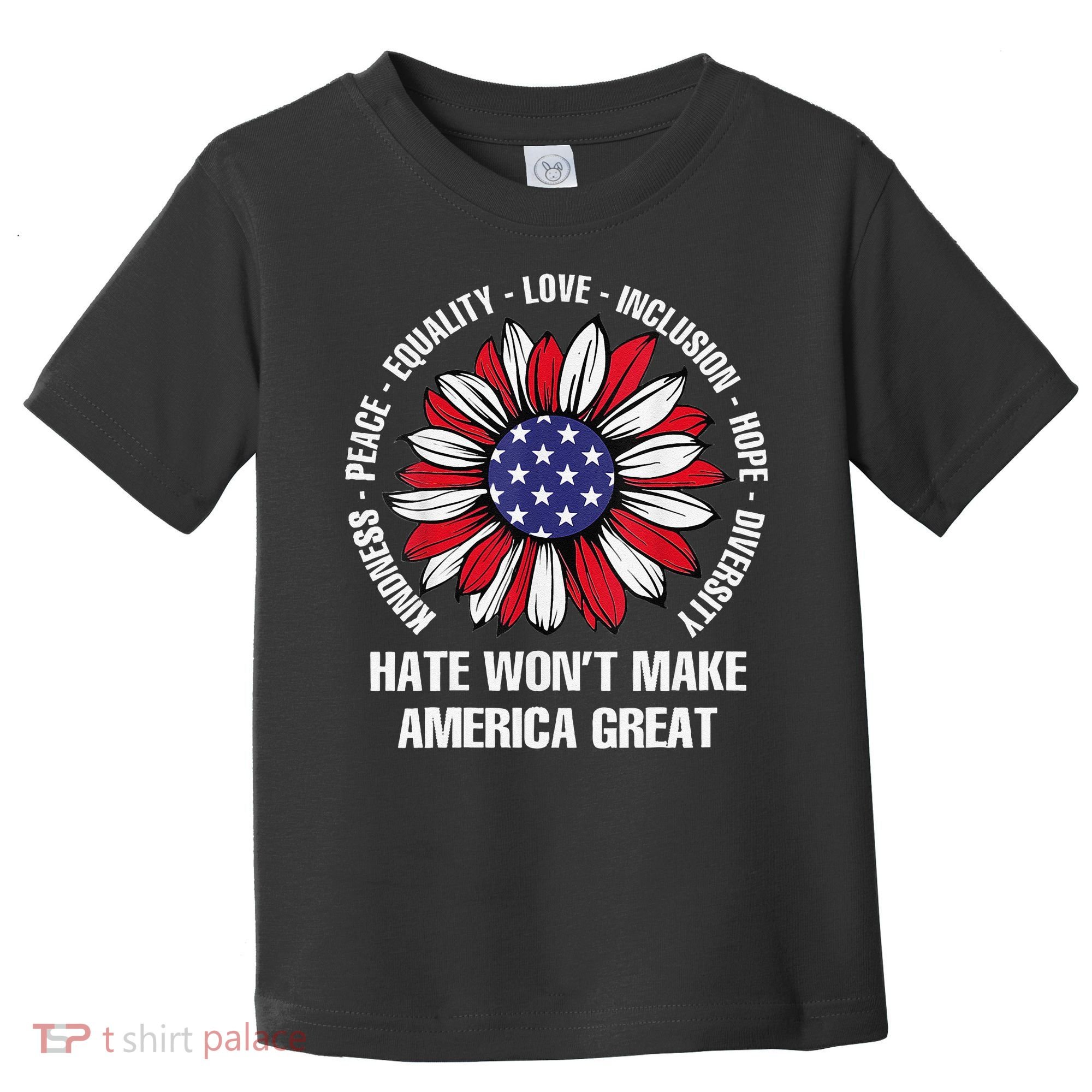 Women Hate Wont Make America Great Gift Toddler T-Shirt