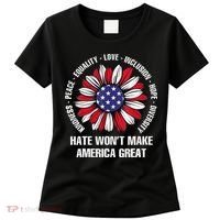 Women Hate Wont Make America Great Gift Women's T-Shirt thumb 0