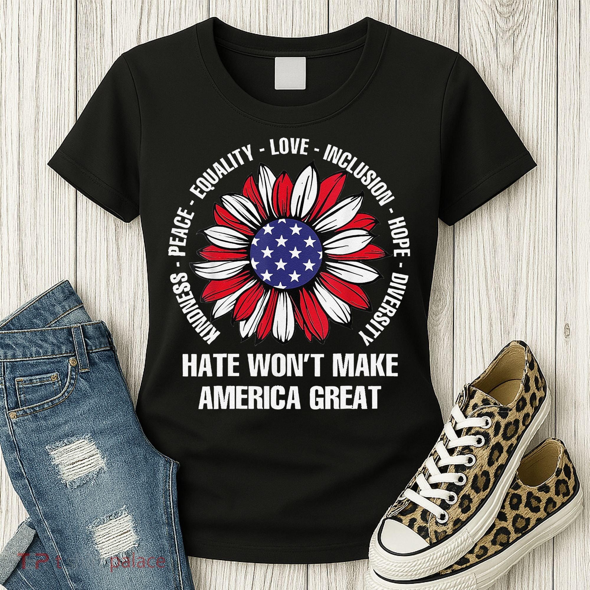 Women Hate Wont Make America Great Gift Women's T-Shirt