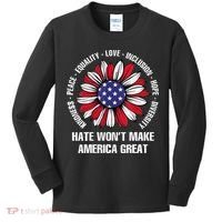 Women Hate Wont Make America Great Gift Kids Long Sleeve Shirt thumb 0