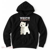 West Highland White Terrier Mama Dog Westie Mom Hoodie thumb 0