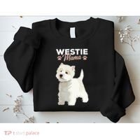 West Highland White Terrier Mama Dog Westie Mom Sweatshirt thumb 2