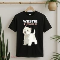 West Highland White Terrier Mama Dog Westie Mom T-Shirt thumb 2