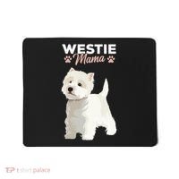 West Highland White Terrier Mama Dog Westie Mom Mousepad thumb 0