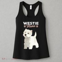 West Highland White Terrier Mama Dog Westie Mom Women's Tank Top thumb 3