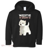 West Highland White Terrier Mama Dog Westie Mom Toddler Hoodie thumb 0