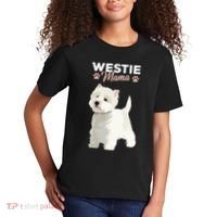 West Highland White Terrier Mama Dog Westie Mom Kids T-Shirt thumb 2