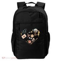 Witch Heart Wizard Lover Magical Trending Gift Idea Backpack thumb 0