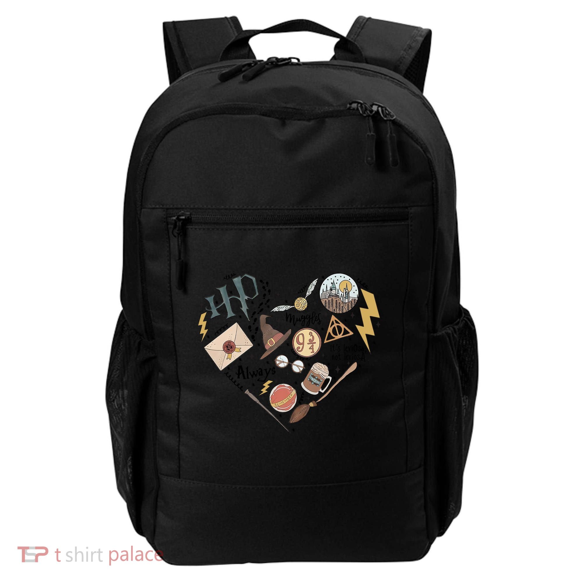Witch Heart Wizard Lover Magical Trending Gift Idea Backpack