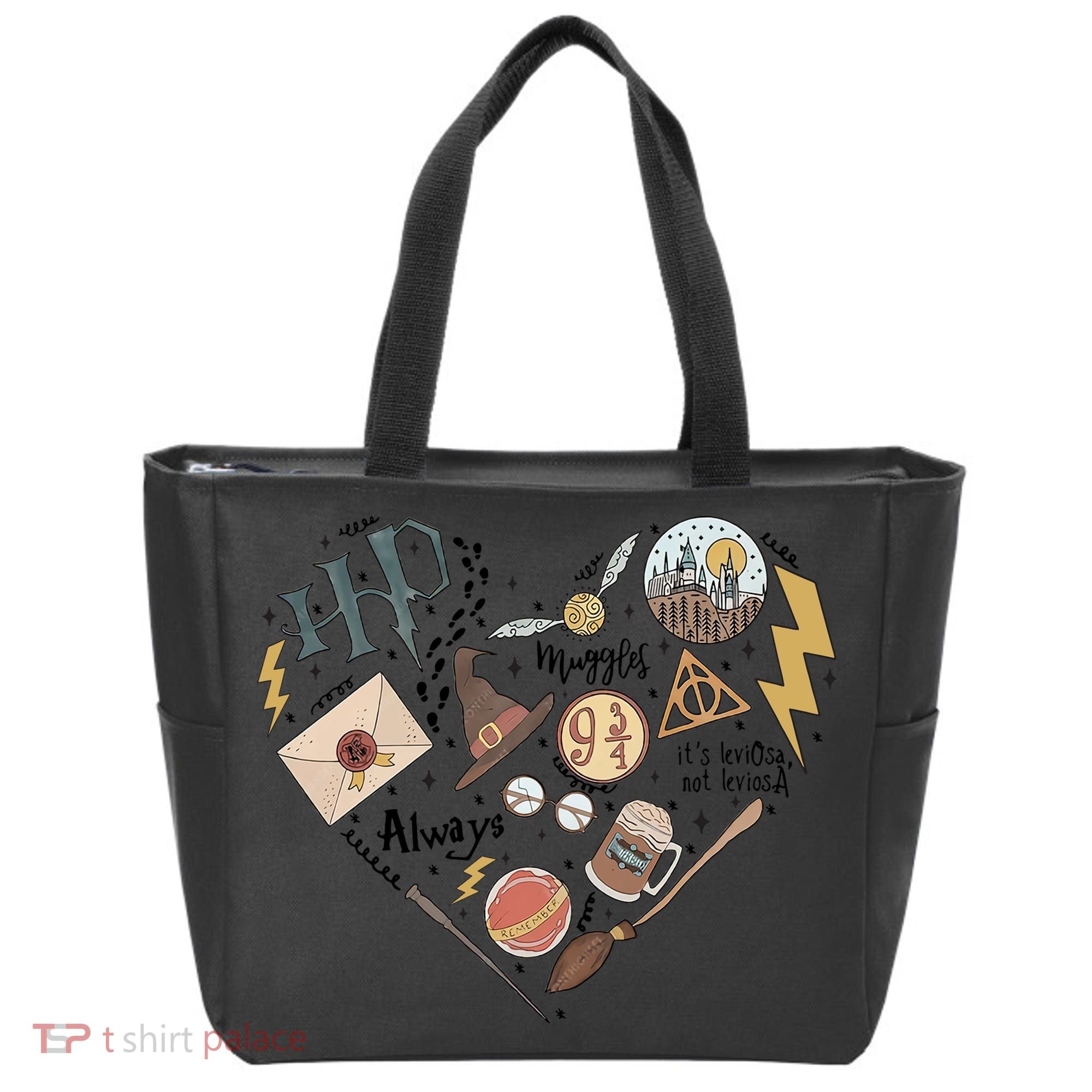 Witch Heart Wizard Lover Magical Trending Gift Idea Tote Bag