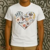Witch Heart Wizard Lover Magical Trending Gift Idea T-Shirt thumb 3