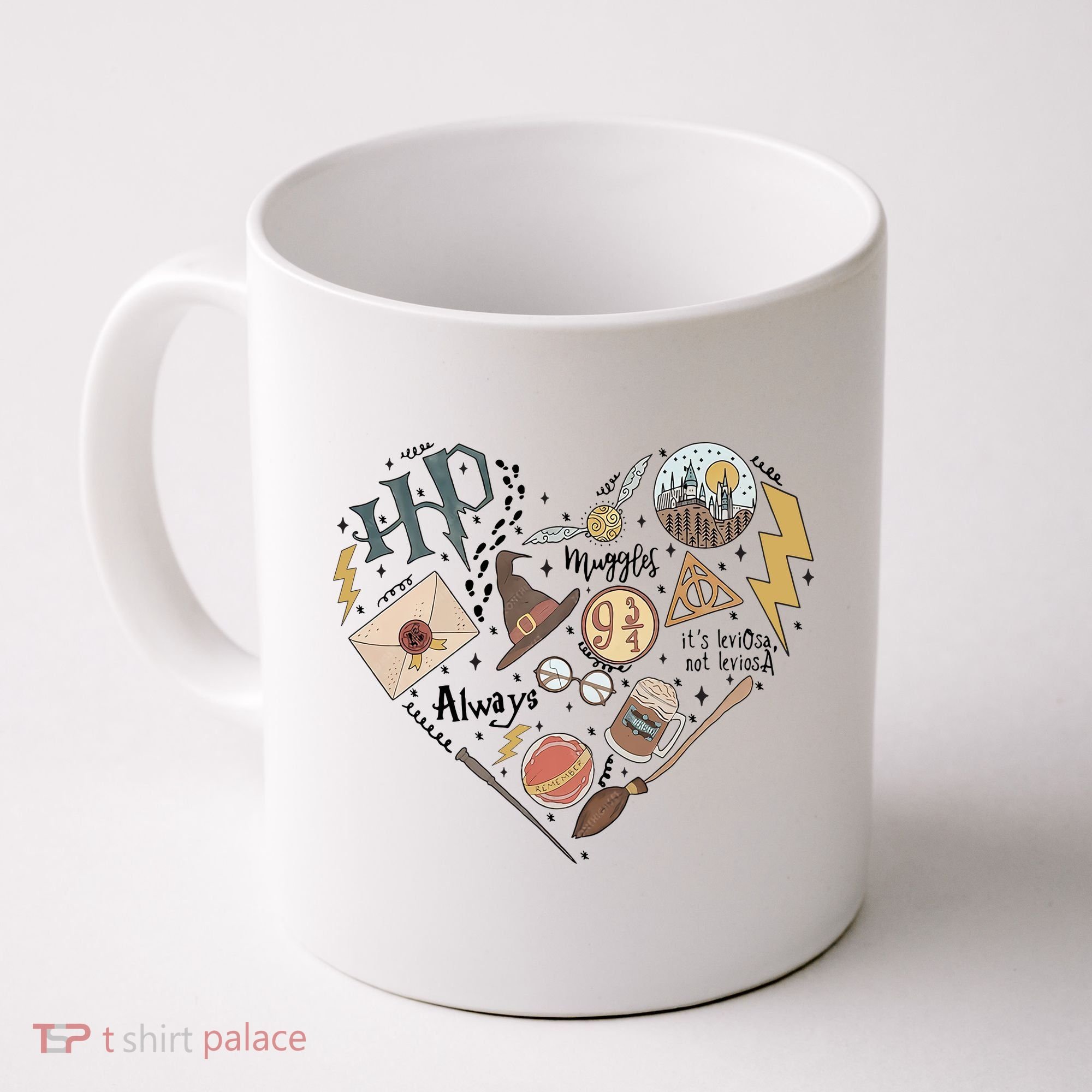 Witch Heart Wizard Lover Magical Trending Gift Idea Coffee Mug