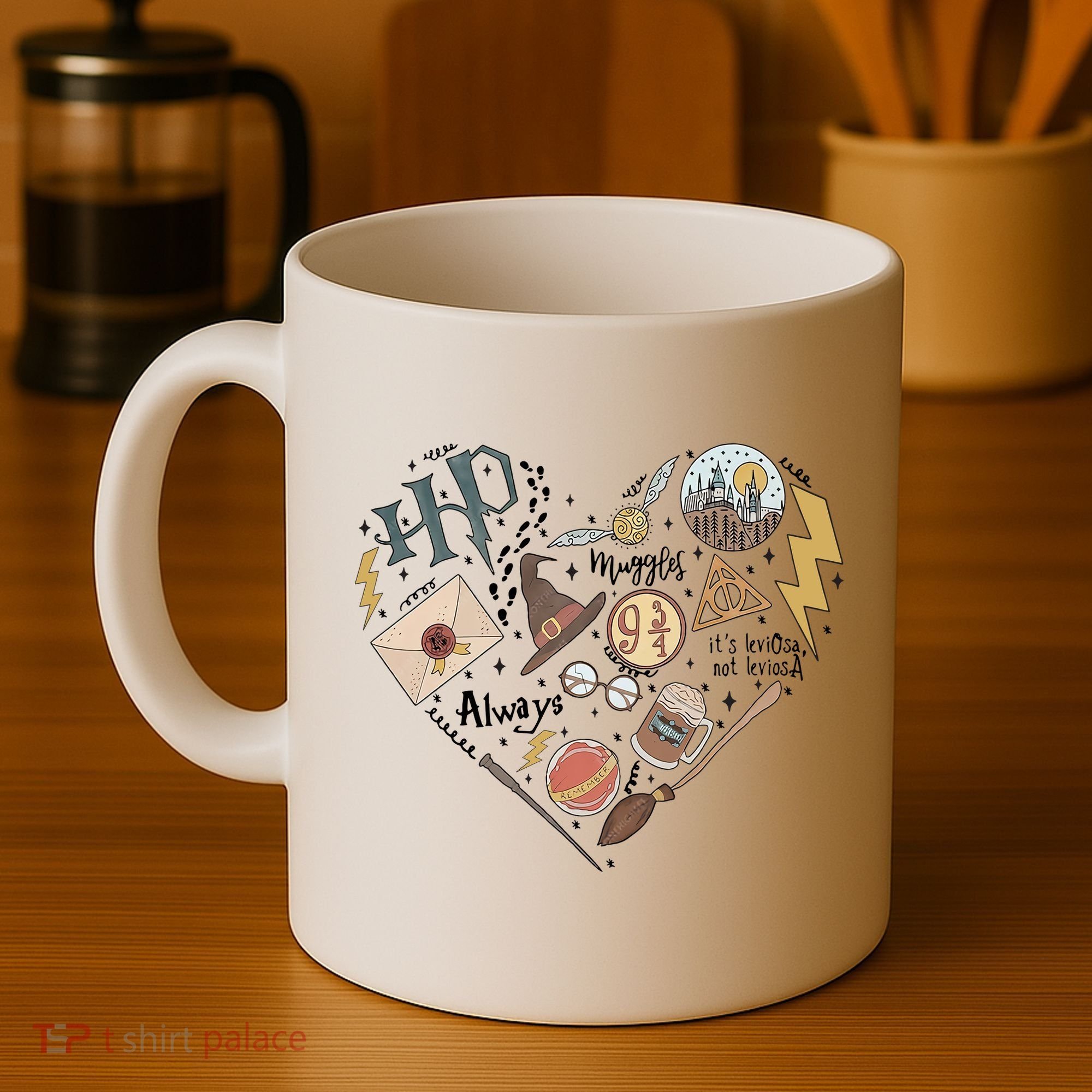 Witch Heart Wizard Lover Magical Trending Gift Idea Coffee Mug