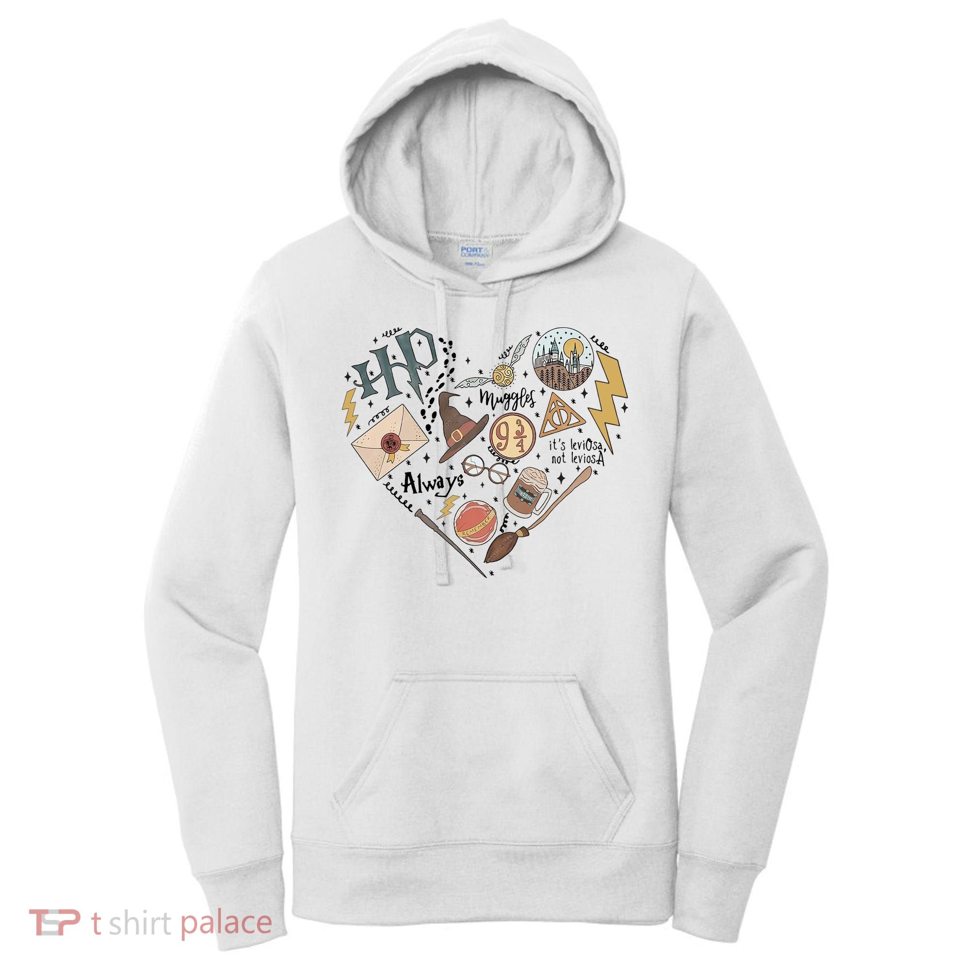 Witch Heart Wizard Lover Magical Trending Gift Idea Women's Hoodie