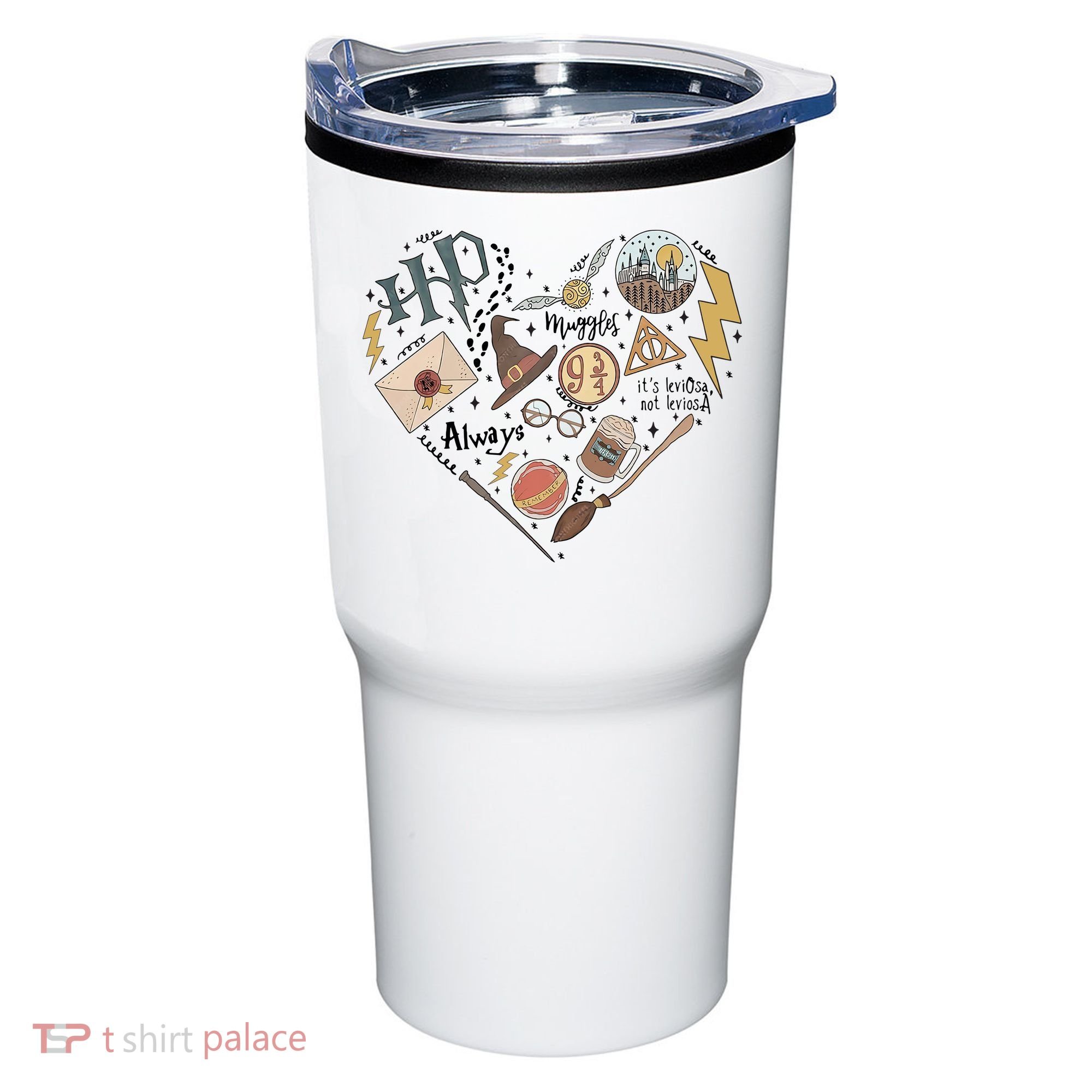 Witch Heart Wizard Lover Magical Trending Gift Idea Tumbler