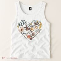 Witch Heart Wizard Lover Magical Trending Gift Idea Tank Top thumb 2