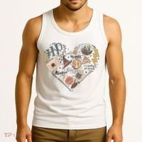 Witch Heart Wizard Lover Magical Trending Gift Idea Tank Top thumb 3