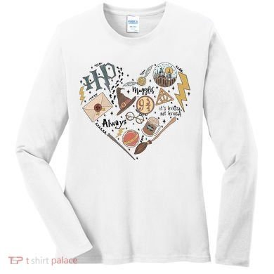 Witch Heart Wizard Lover Magical Trending Gift Idea Women's Long Sleeve Shirt