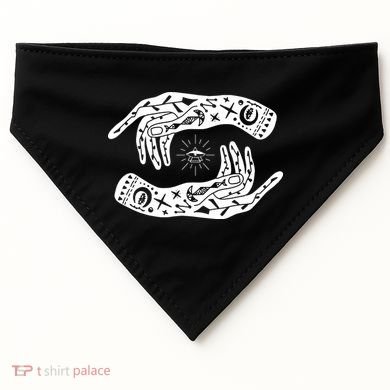 Witch Hands Wicca Pagan Witchcraft Witchy USA-Made Doggie Bandana