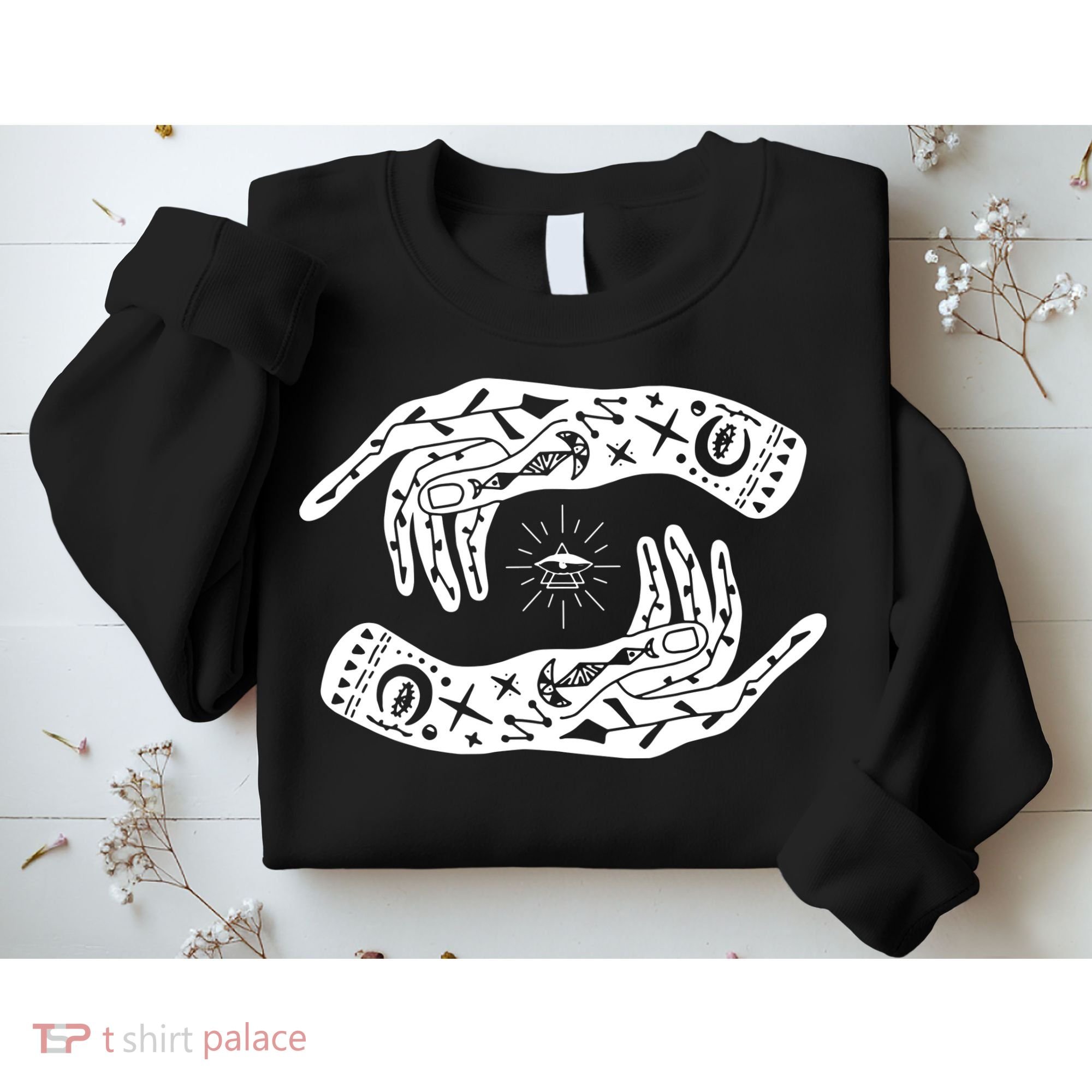 Witch Hands Wicca Pagan Witchcraft Witchy Sweatshirt