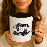Witch Hands Wicca Pagan Witchcraft Witchy Coffee Mug thumb 3