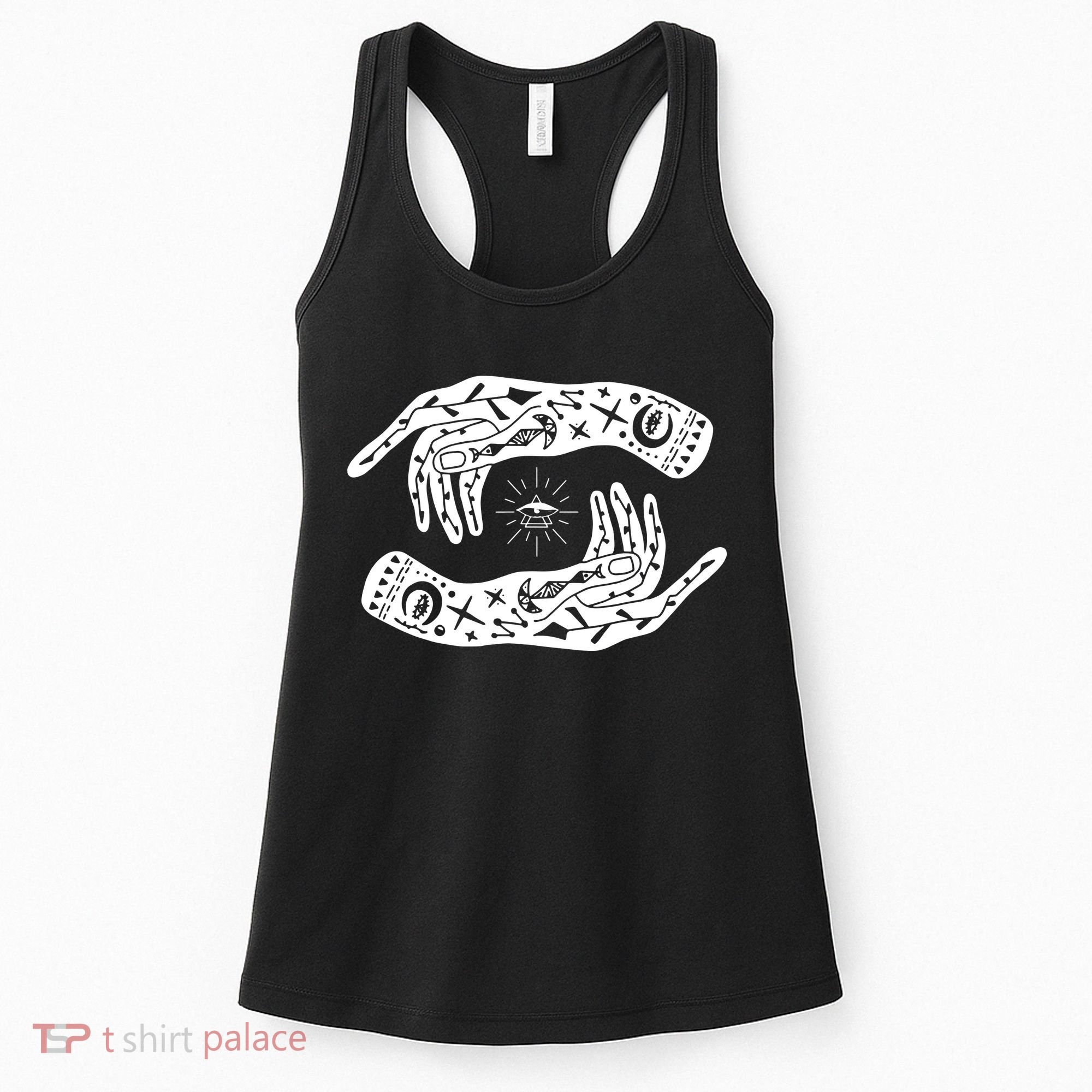 Witch Hands Wicca Pagan Witchcraft Witchy Women's Tank Top