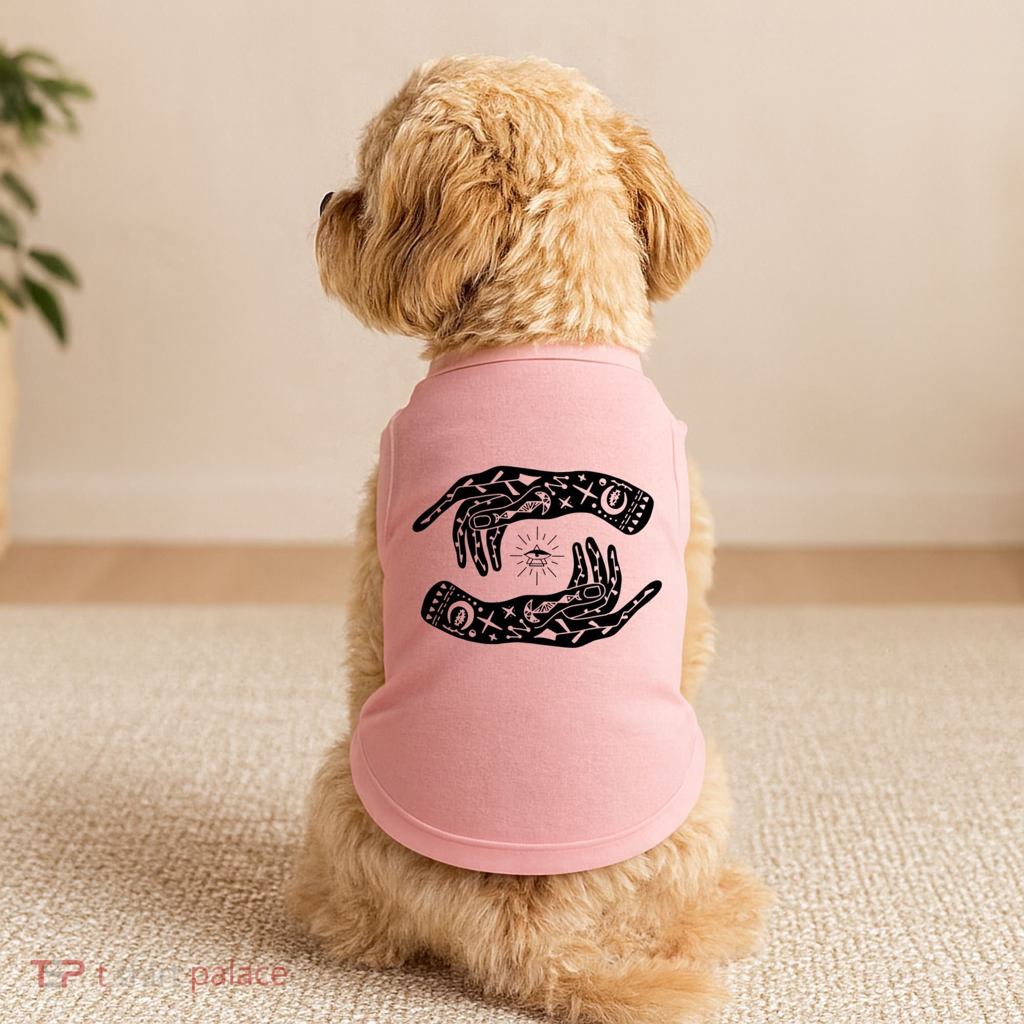 Witch Hands Wicca Pagan Witchcraft Witchy Doggie Tank