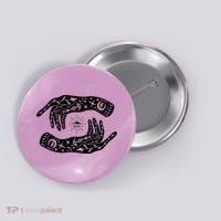 Witch Hands Wicca Pagan Witchcraft Witchy Button thumb 0