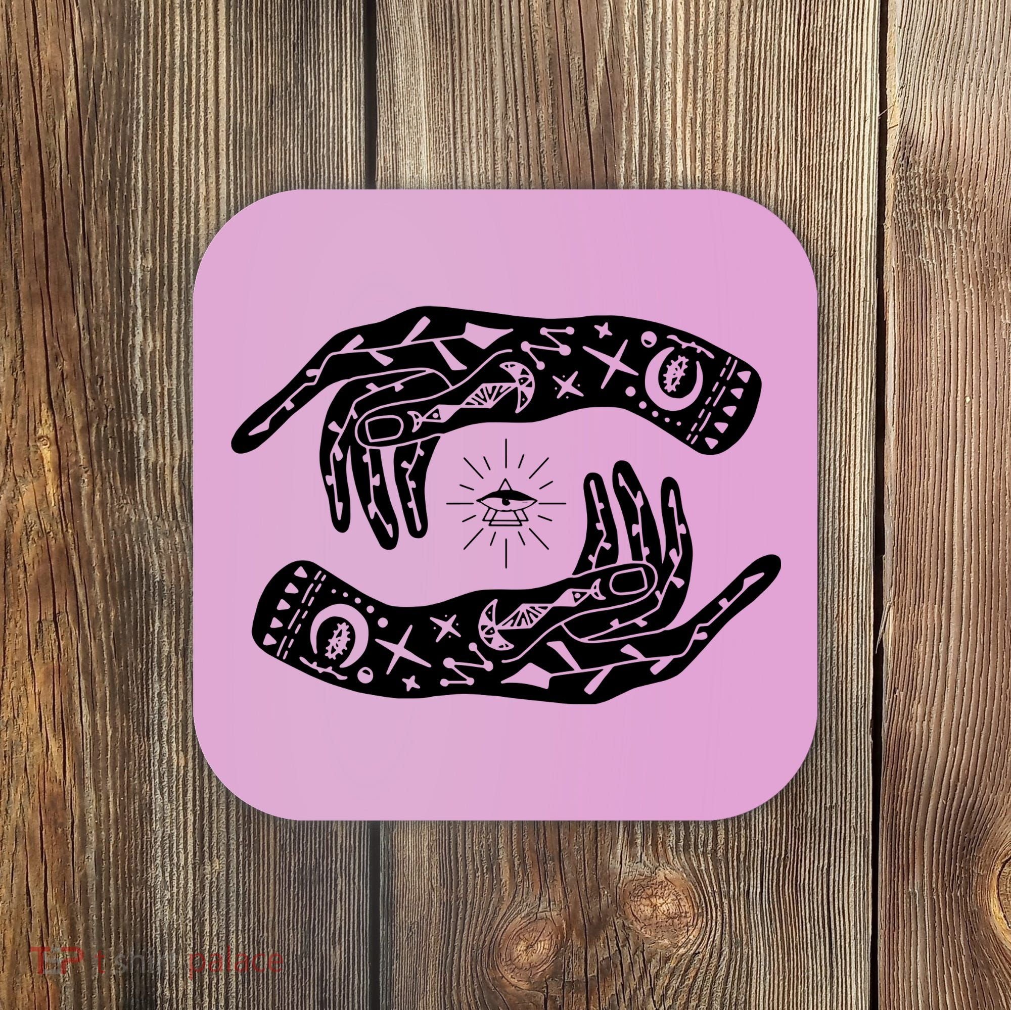 Witch Hands Wicca Pagan Witchcraft Witchy Coaster