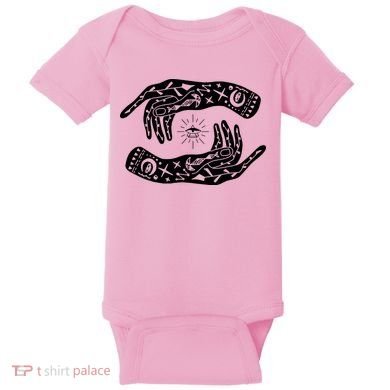 Witch Hands Wicca Pagan Witchcraft Witchy Baby Bodysuit