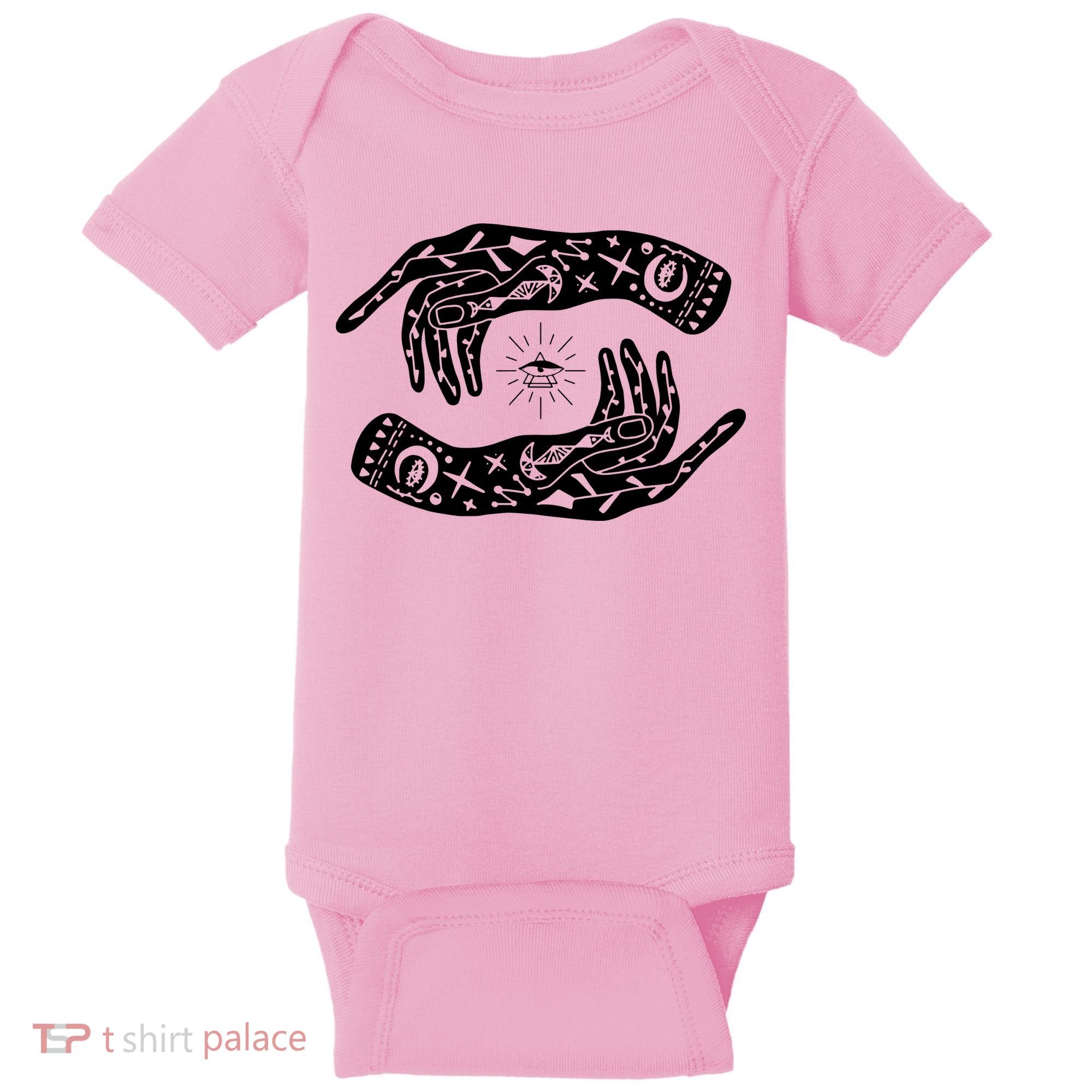 Witch Hands Wicca Pagan Witchcraft Witchy Baby Bodysuit