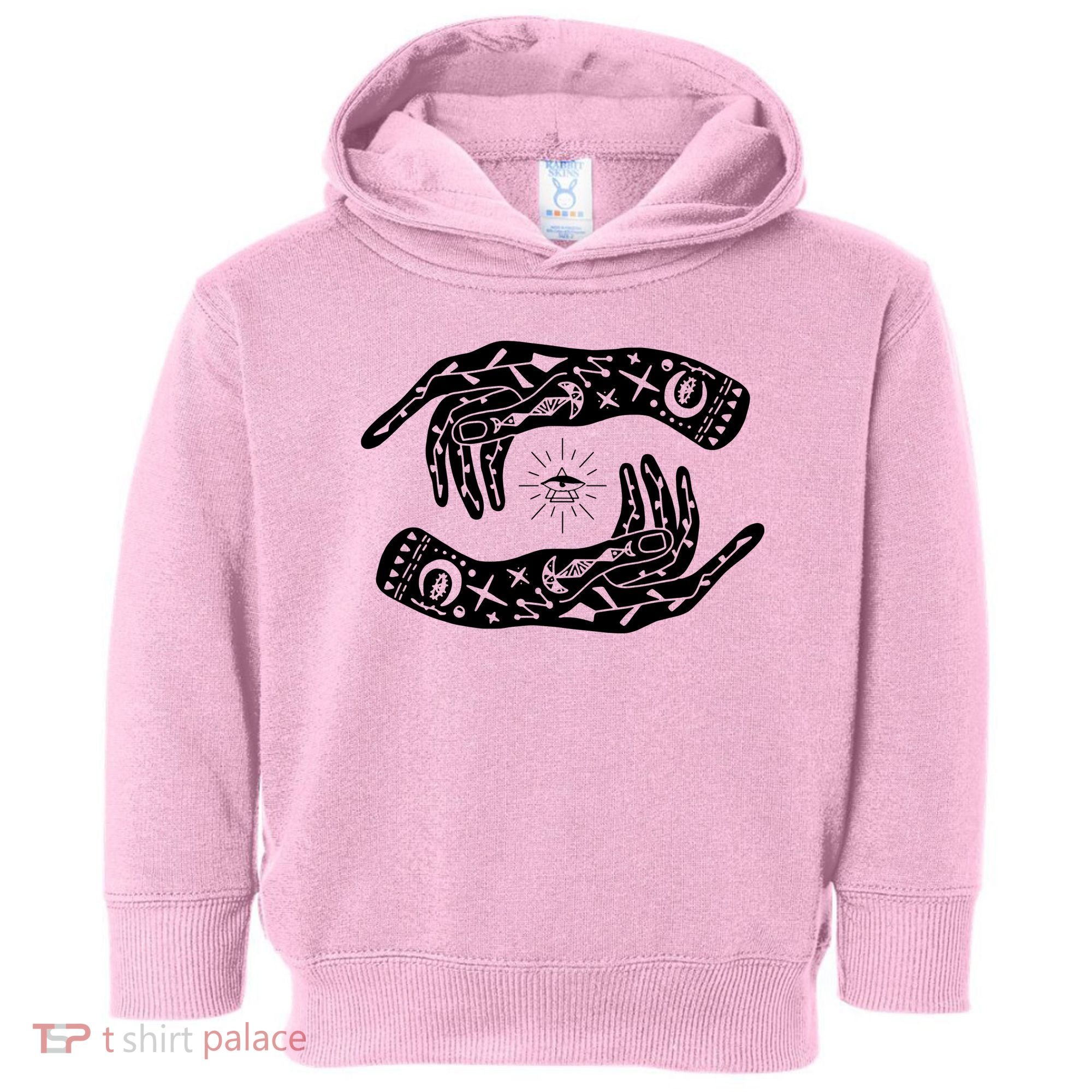 Witch Hands Wicca Pagan Witchcraft Witchy Toddler Hoodie