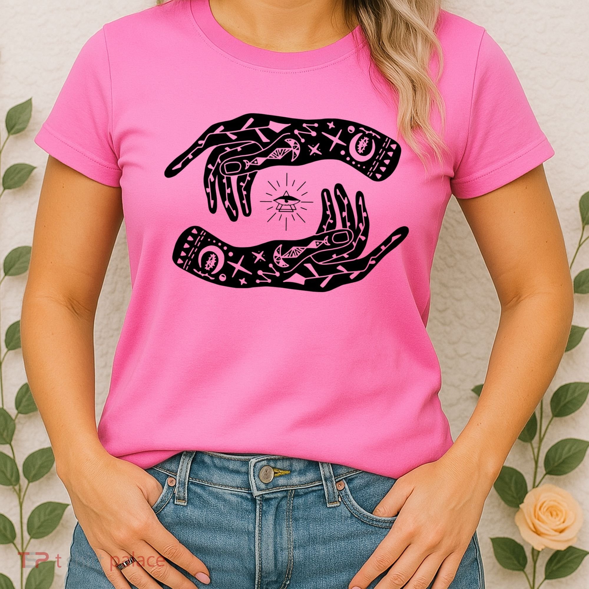 Witch Hands Wicca Pagan Witchcraft Witchy Women's T-Shirt