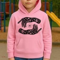 Witch Hands Wicca Pagan Witchcraft Witchy Kids Hoodie thumb 2
