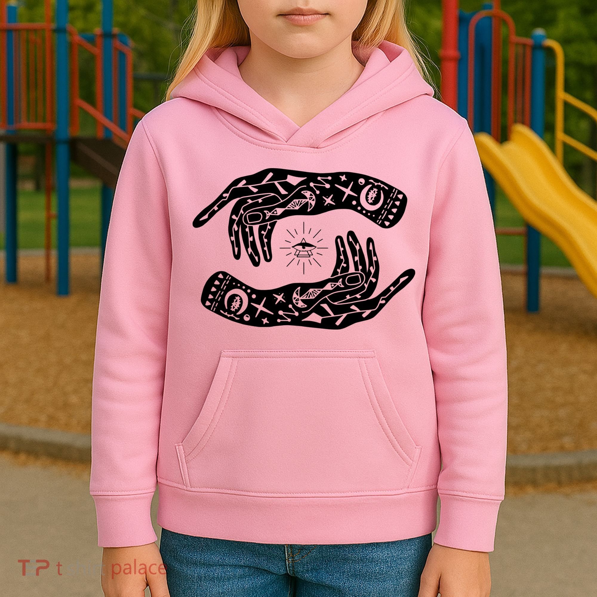 Witch Hands Wicca Pagan Witchcraft Witchy Kids Hoodie