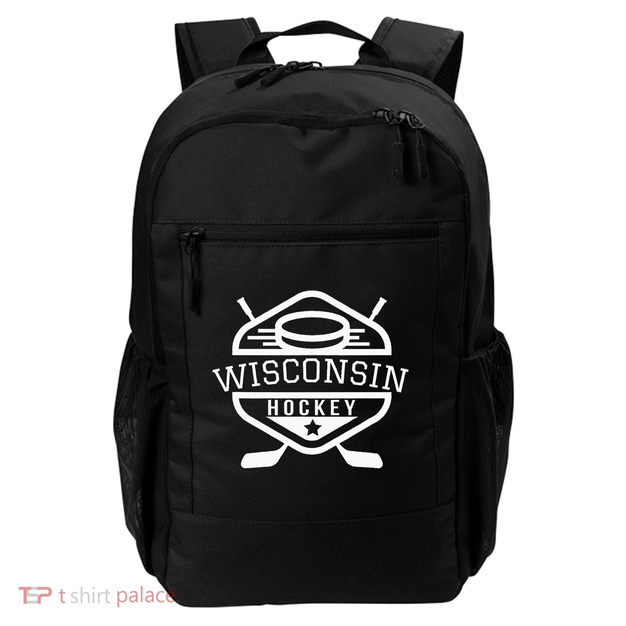Wisconsin Hockey Backpack