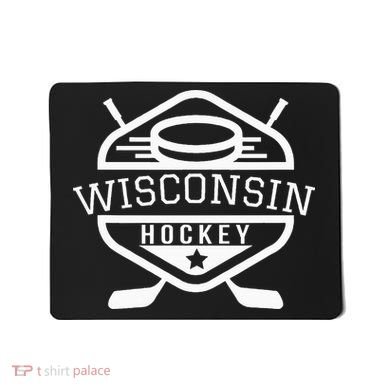 Wisconsin Hockey Mousepad