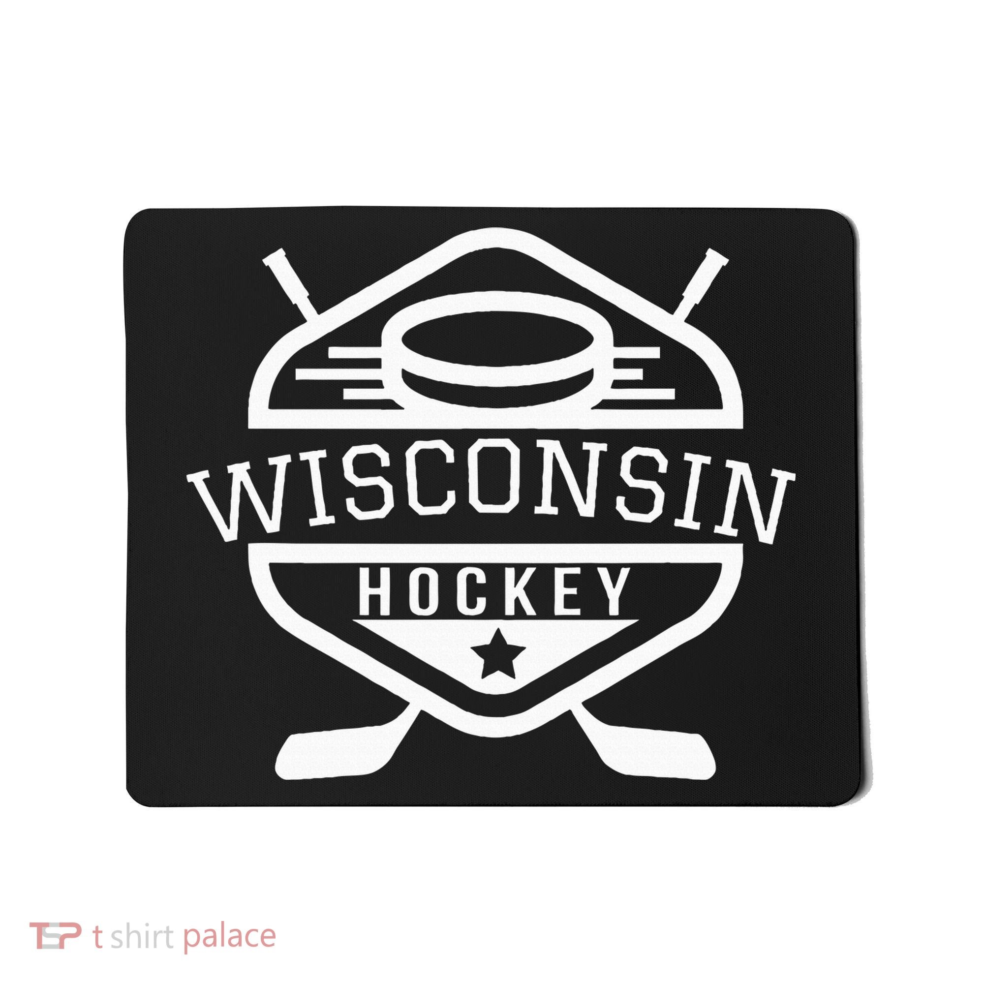 Wisconsin Hockey Mousepad