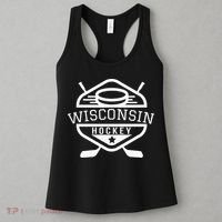 Wisconsin Hockey Women's Tank Top thumb 3