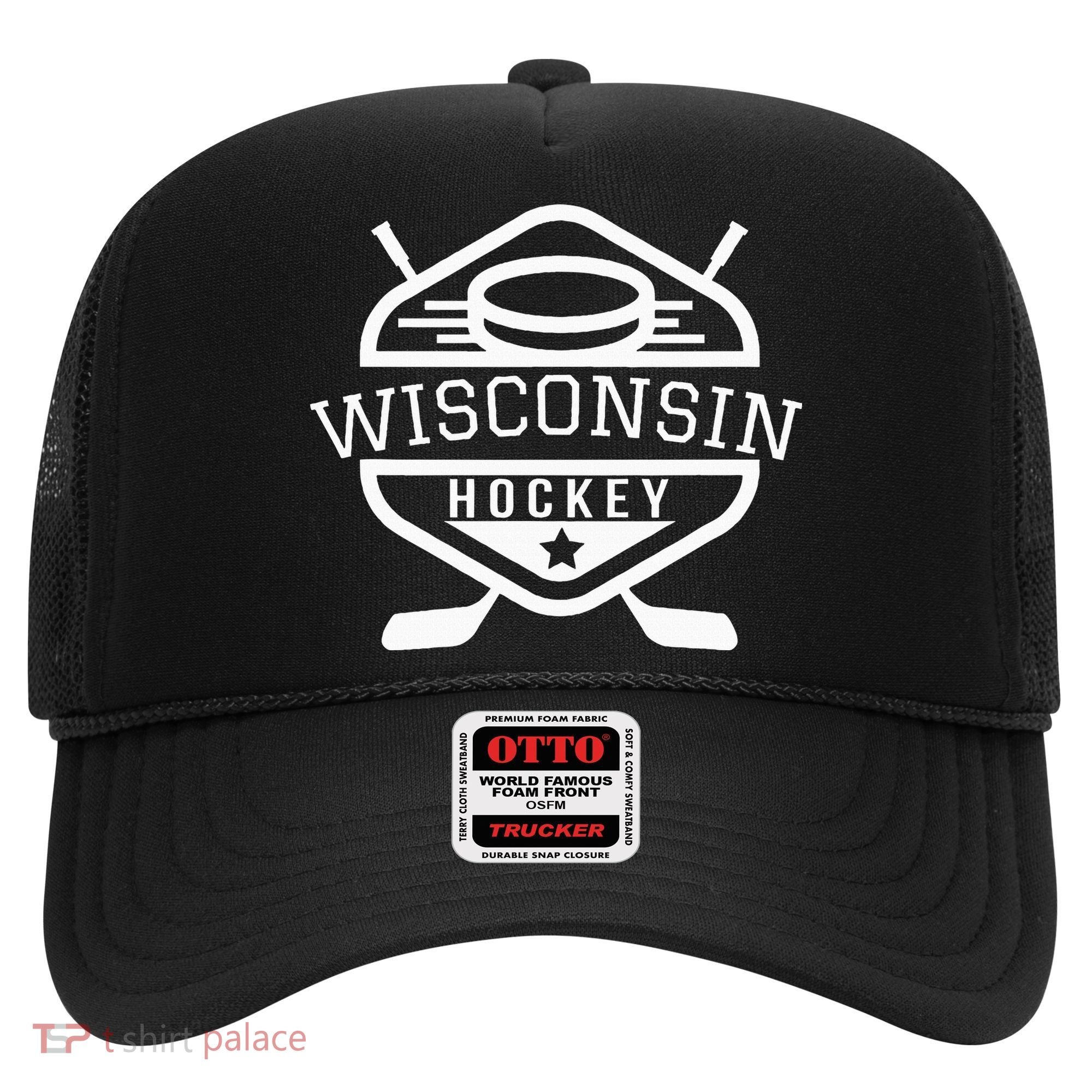 Wisconsin Hockey Hat