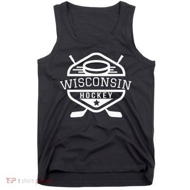 Wisconsin Hockey Tank Top